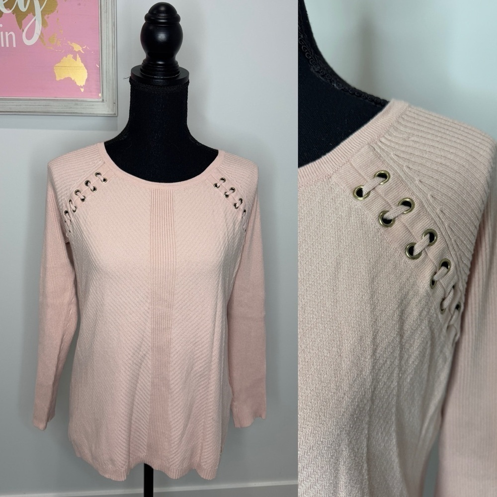 Calvin Klein Pink Long Sleeve Women’s Sweater